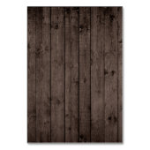 カントリー素朴ウッドストリングライトライ結婚ス テーブルナンバー (裏面)