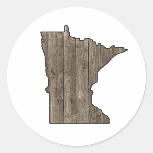 カントリー素朴ウッドパネルバーンコテージミネソタ ラウンドシール (正面)