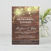 カントリー素朴ウッドメイソンライツリハーサルディナー 招待状 (スタンド正面)