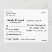 カントリー素朴ウッドメイソンJARストリングライトRSVP ポストカード (裏面)