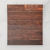 カントリー素朴ウッドメイソンjar文字列ライトツリー プレイスカード (内部開封)