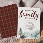 カントリー素朴ウッドランドアニマルズファミリー懇親会 招待状