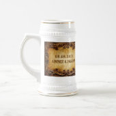 カントリー素朴カウボーイウェスタン結婚ズ ビールジョッキ (左)