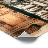 カントリー素朴キッチン2 ポスター (角)