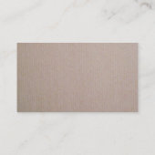 カントリー素朴クラフトの結婚ウェブサイト エンクロージャーカード (裏面)