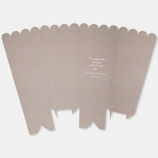 カントリー素朴クラフト結婚ズ フェイバーボックス (見開き)