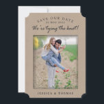 カントリー素朴クラフト |写真カスタム日付の保存 セーブザデート<br><div class="desc">カントリー素朴クラフト |写真カスタム日付カードの保存</div>