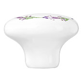 カントリー素朴グリーンリーリース セラミックノブ (側面)