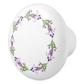 カントリー素朴グリーンリーリース セラミックノブ (右)