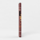 カントリー素朴ゴールデンヒマワリ茶色の木 Case-Mate iPhoneケース (裏面/右)