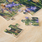 カントリー素朴サイドコーンフラワーフィールド ジグソーパズル (側面)