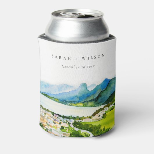 カントリー素朴サイドレイクビレッジランドスケー結婚ズ 缶クーラー (缶裏面)