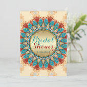 カントリー素朴サンシャインブライダルシャワー 招待状 (スタンド正面)