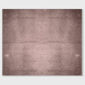 カントリー素朴シック・ブラウン ラッピングペーパー (フラット)