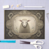 カントリー素朴シープラムデカッペティッシュペーパー 薄葉紙 (クラフト)