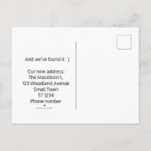 カントリー素朴スタイルニューホーム 案内ポストカード (裏面)