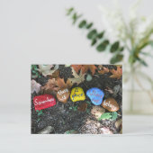 カントリー素朴スタイルニューホーム 案内ポストカード (スタンド正面)