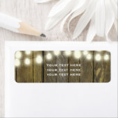 カントリー素朴ストリングライツロッジ住所 シール (インサイチュ)