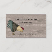 カントリー素朴チキンファームの生卵 名刺 (正面)