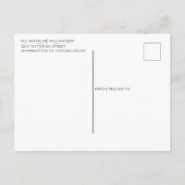 カントリー素朴バシンプルンウッドセーブ 案内ポストカード (裏面)