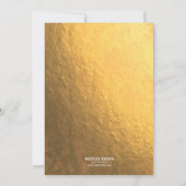 カントリー素朴バッファローチェッククリスマスパーティー 招待状 (裏面)