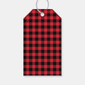 カントリー素朴バッファローチェック ギフトタグ (裏面)