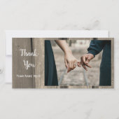 カントリー素朴バーンウッドサンキュー サンキューカード (正面)