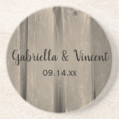 カントリー素朴バーンウッド結婚ズ コースター (正面)