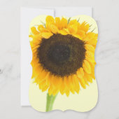 カントリー素朴バーンサンフラワー結婚式招待状 招待状 (裏面)