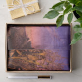 カントリー素朴バーンパープルヴィンテージダスク 薄葉紙 (ギフト)