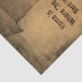 カントリー素朴バーンブラウンヴィンテージテクスチャフレーズ 薄葉紙 (詳細)