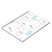 カントリー素朴バーンメイソンジャース ノートブック (左側)