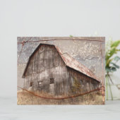 カントリー素朴バーンヴィンテージテクスチャグレースカイ (スタンド正面)