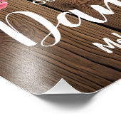 カントリー素朴バ結婚ンズバスルーム標識 フォトプリント            (角)