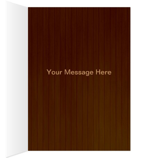 カントリー素朴パープルメイソンジャースサンキューカード (内側 (右))