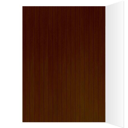 カントリー素朴パープルメイソンジャースサンキューカード (内側 (左))