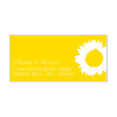 カントリー素朴ヒマワリ セルフインキングスタンプ (デザイン)