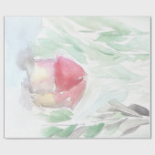 カントリー素朴ビレッジスノー ラッピングペーパー (フラット)