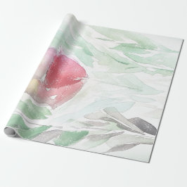 カントリー素朴ビレッジスノー ラッピングペーパー