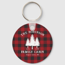 カントリー素朴ファミリーキャビンツリーレッドバッファロープレイド