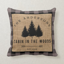 カントリー素朴ファミリーネームキャビン・イン・ザ・ウッズ