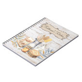 カントリー素朴ファームハウスベーキング器具レシピ ノートブック (左側)