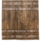 カントリー素朴ファームハウス シャワーカーテン (正面)