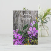 カントリー素朴フラワーオンバーンドボード (スタンド正面)