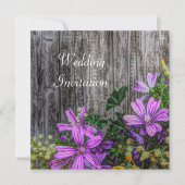 カントリー素朴フラワーオンバーンドボード (正面)