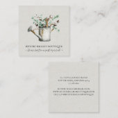 カントリー素朴ブティック スクエア名刺 (正面/裏面)