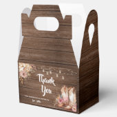 カントリー素朴ブーツ女性のカーボーイ誕生日 フェイバーボックス (オープン)