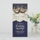 カントリー素朴ホースシューレース海軍結婚式 プログラム (スタンド正面)