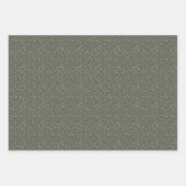 カントリー素朴ボホクリスマスラッピング紙 ラッピングペーパーシート (正面2)