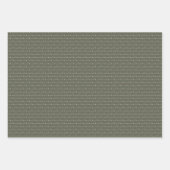 カントリー素朴ボホクリスマスラッピング紙 ラッピングペーパーシート (正面)